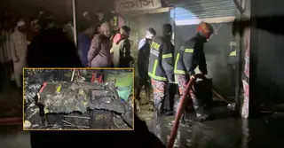 কিশোরগঞ্জে মার্কেটে আগুন, দুই দোকান পুড়ে ছাই